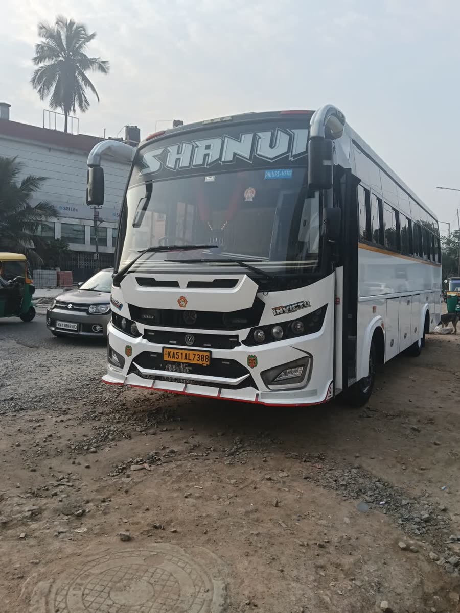 Outstation bus rental from Bangalore